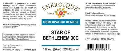 ENRG77 Star of Bethlehem 30C 5 31 22